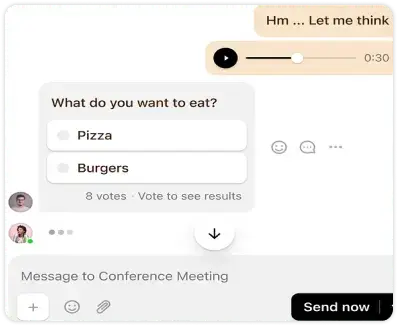 Built-in Chat